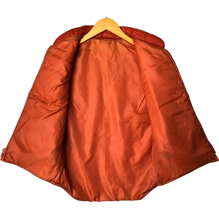 Vintage 1980'S Lee padded vest, size M, men's unclear orange type Vintage Second Hand