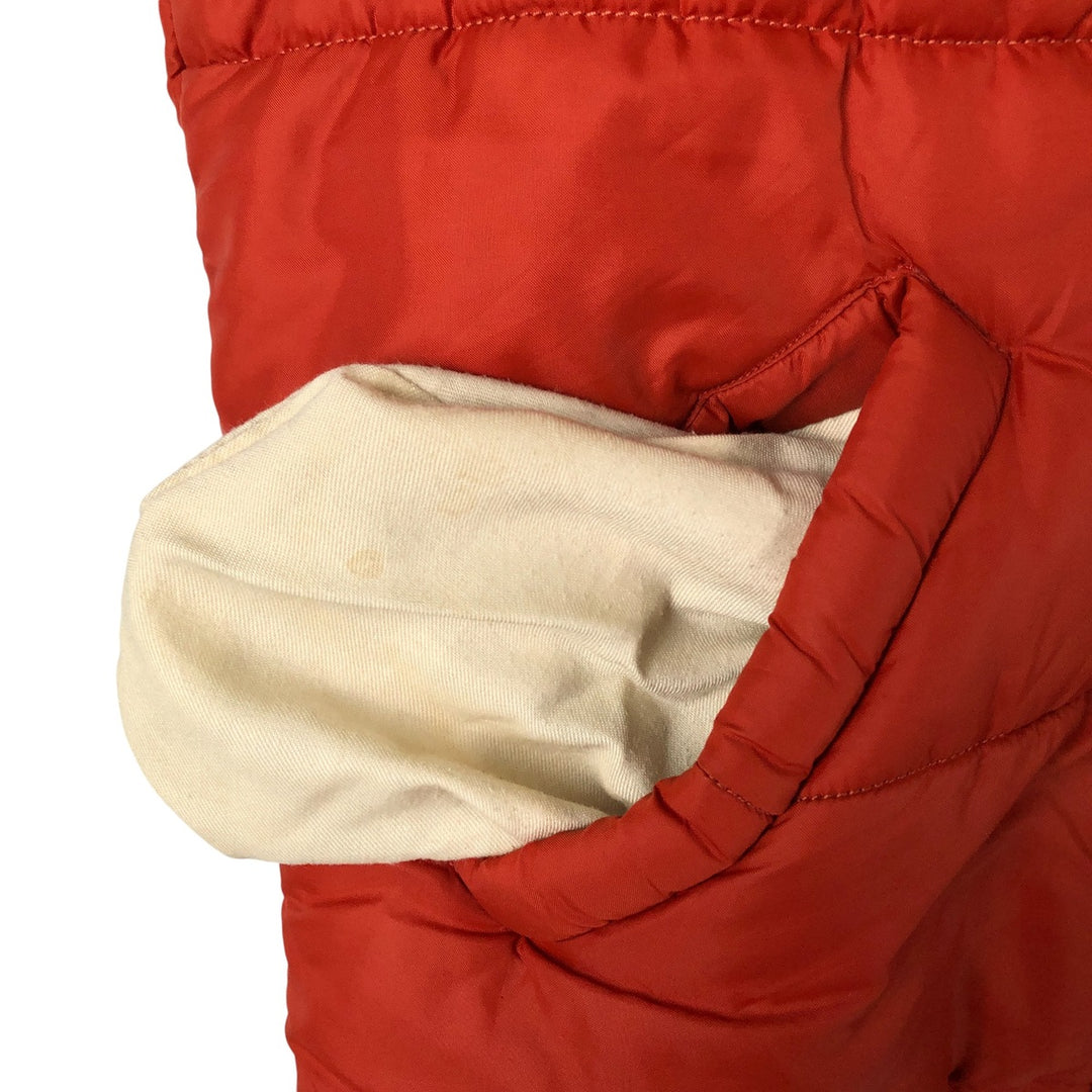 Vintage 1980'S Lee padded vest, size M, men's unclear orange type Vintage Second Hand