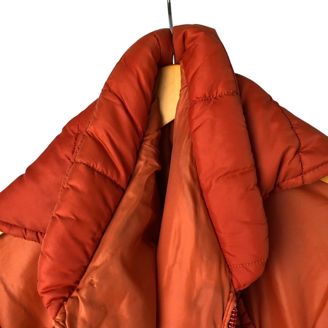 Vintage 1980'S Lee padded vest, size M, men's unclear orange type Vintage Second Hand