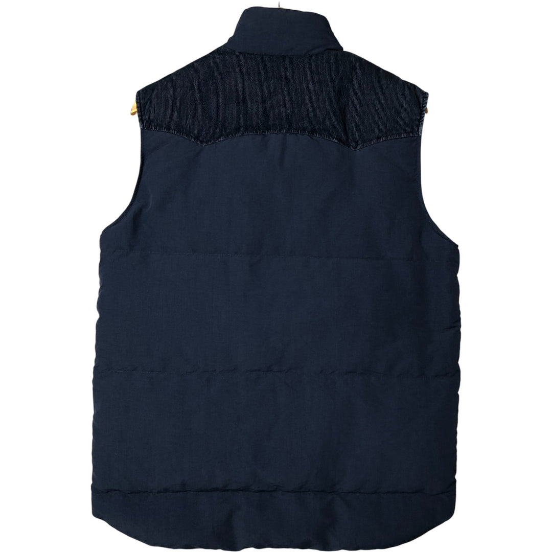 Levi's Down Vest, Men's Size M polyamide navy blue type Vintage Second Hand