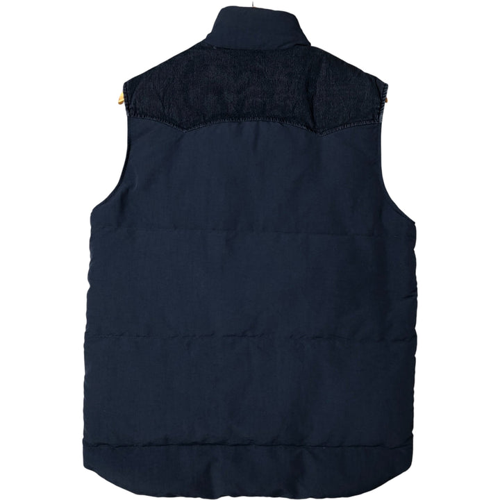 Levi's Down Vest, Men's Size M polyamide navy blue type Vintage Second Hand