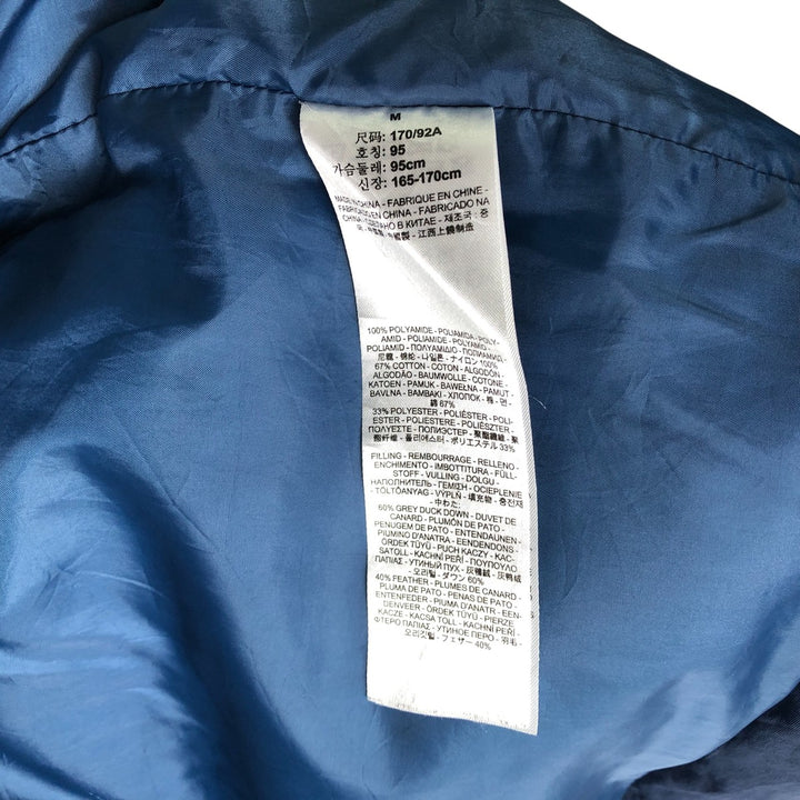 Levi's Down Vest, Men's Size M polyamide navy blue type Vintage Second Hand