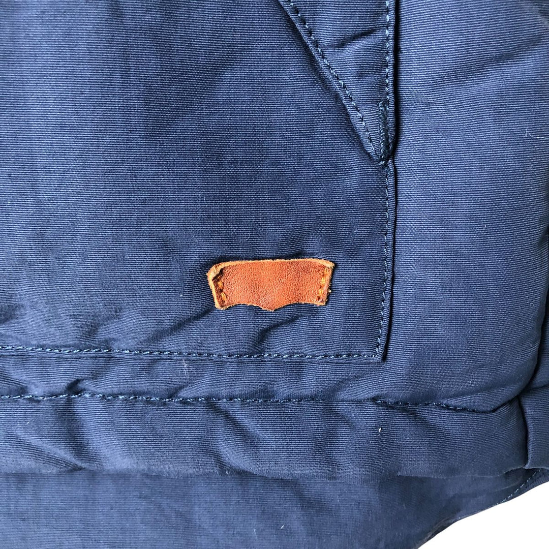 Levi's Down Vest, Men's Size M polyamide navy blue type Vintage Second Hand