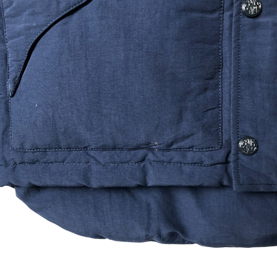 Levi's Down Vest, Men's Size M polyamide navy blue type Vintage Second Hand