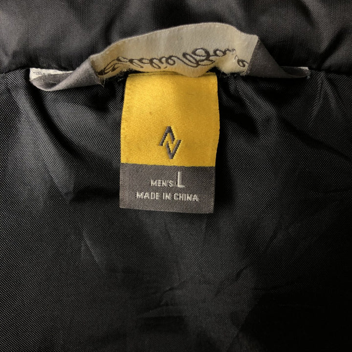 Eddie Bauer TRAVEX 700 Fill Power Down Vest, Men's Size L Nylon black type Vintage Second Hand