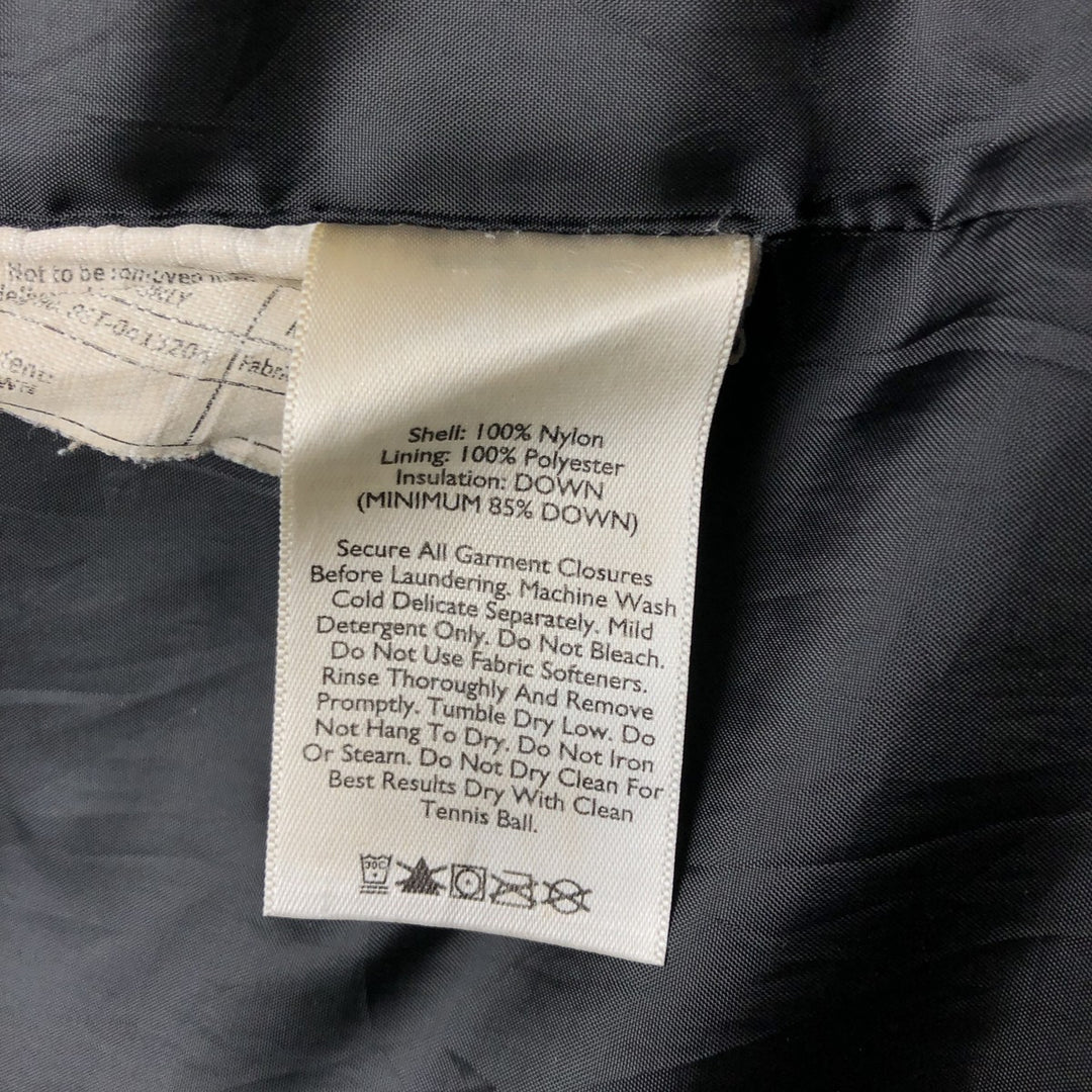 Eddie Bauer TRAVEX 700 Fill Power Down Vest, Men's Size L Nylon black type Vintage Second Hand