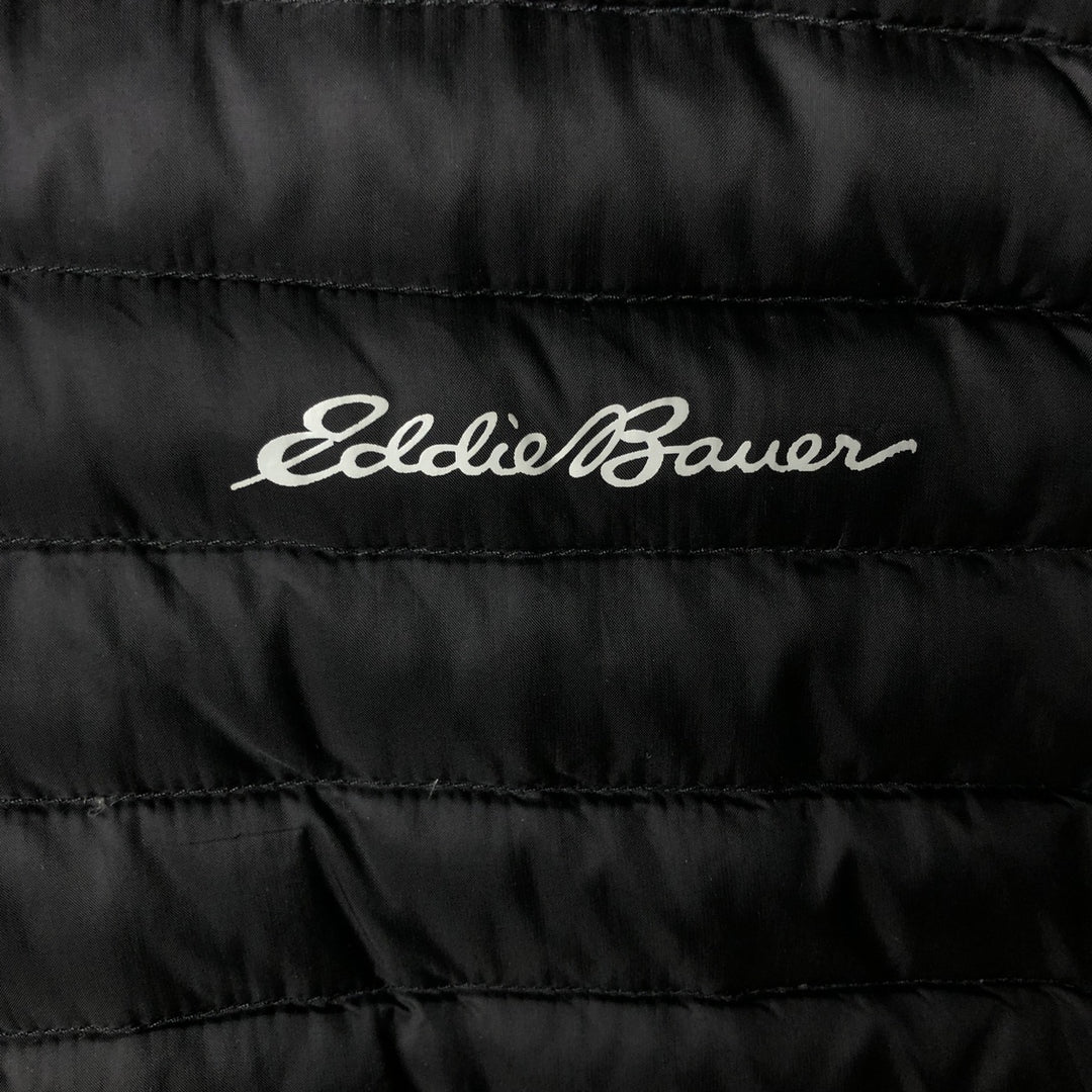 Eddie Bauer TRAVEX 700 Fill Power Down Vest, Men's Size L Nylon black type Vintage Second Hand