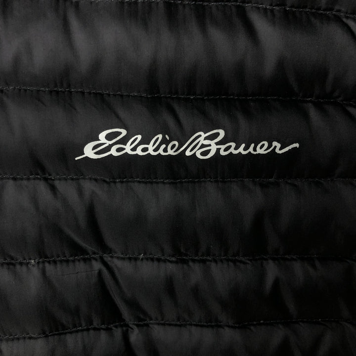 Eddie Bauer TRAVEX 700 Fill Power Down Vest, Men's Size L Nylon black type Vintage Second Hand