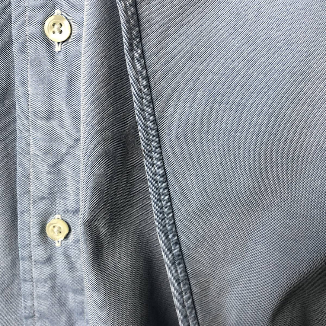Brooks Brothers Est.1818 Long Sleeve Button-Down Shirt, Men's Size L cotton Blue type light blue Vintage Second Hand