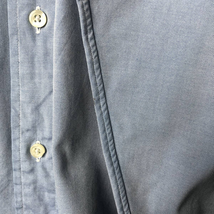 Brooks Brothers Est.1818 Long Sleeve Button-Down Shirt, Men's Size L cotton Blue type light blue Vintage Second Hand