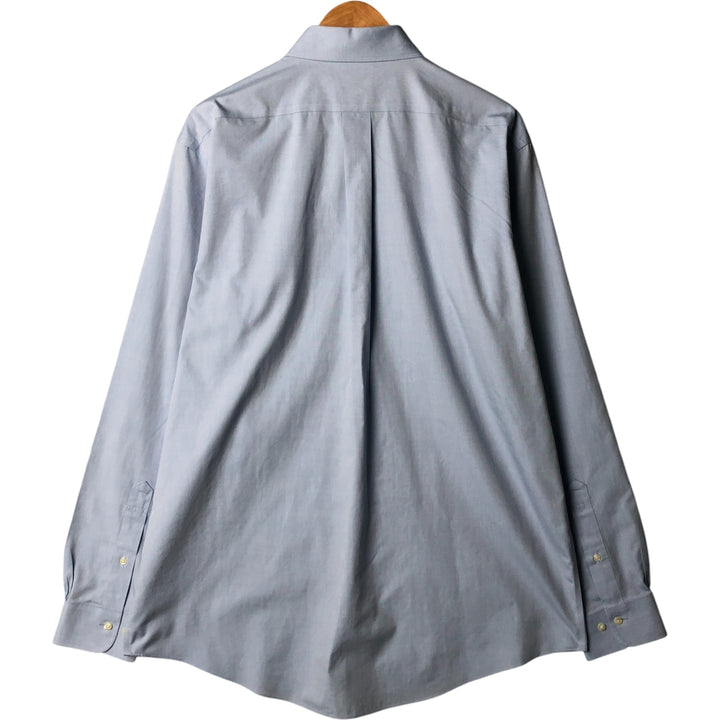Brooks Brothers 346 long sleeve button-down shirt, men's size L cotton Blue type light blue Vintage Second Hand