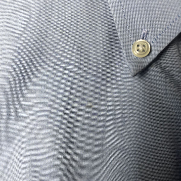 Brooks Brothers 346 long sleeve button-down shirt, men's size L cotton Blue type light blue Vintage Second Hand