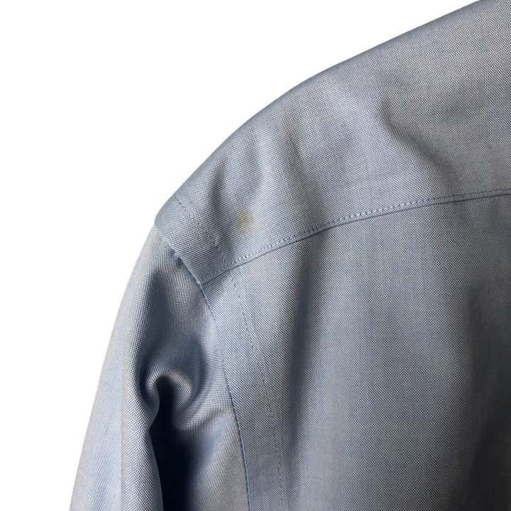 Brooks Brothers 346 long sleeve button-down shirt, men's size L cotton Blue type light blue Vintage Second Hand