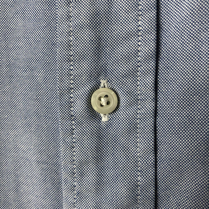 Brooks Brothers long sleeve button down shirt made in USA, size L for men cotton Blue type light blue Vintage Second Hand