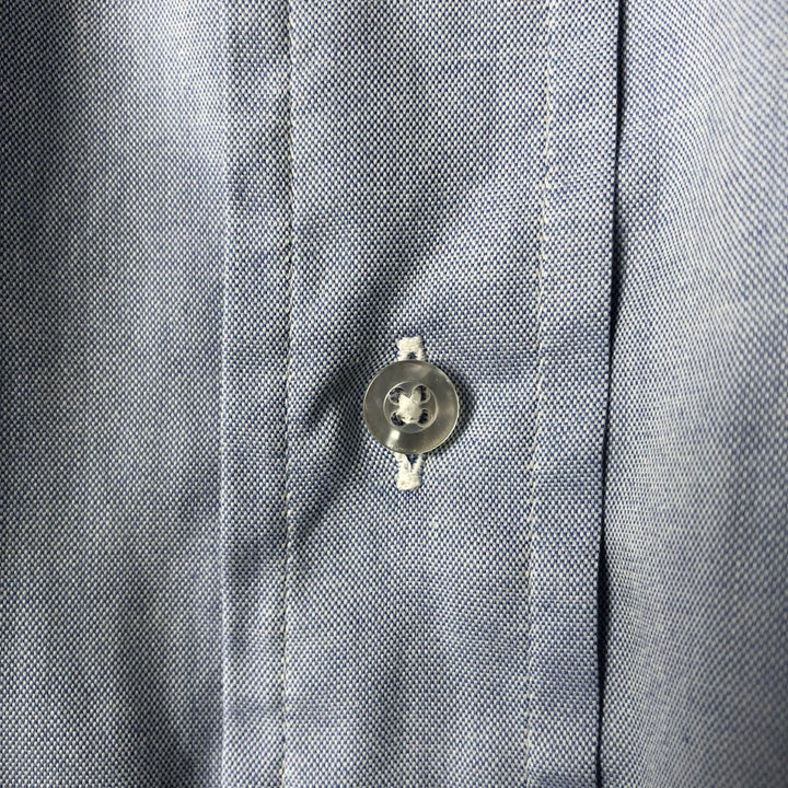Vintage 1980s-1990'S Brooks Brothers Est. 1818 long-sleeved button-down shirt, Made in USA, Men's Size L cotton Blue type light blue Vintage Second Hand