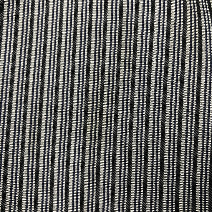 90s-00'S Calvin Klein long-sleeved cotton striped shirt, men's size XXL cotton Charcoal Vintage Second Hand