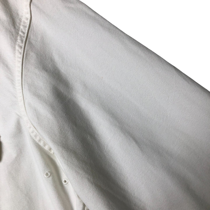 Ralph Lauren long sleeve button down shirt, men's size M cotton white type Vintage Second Hand