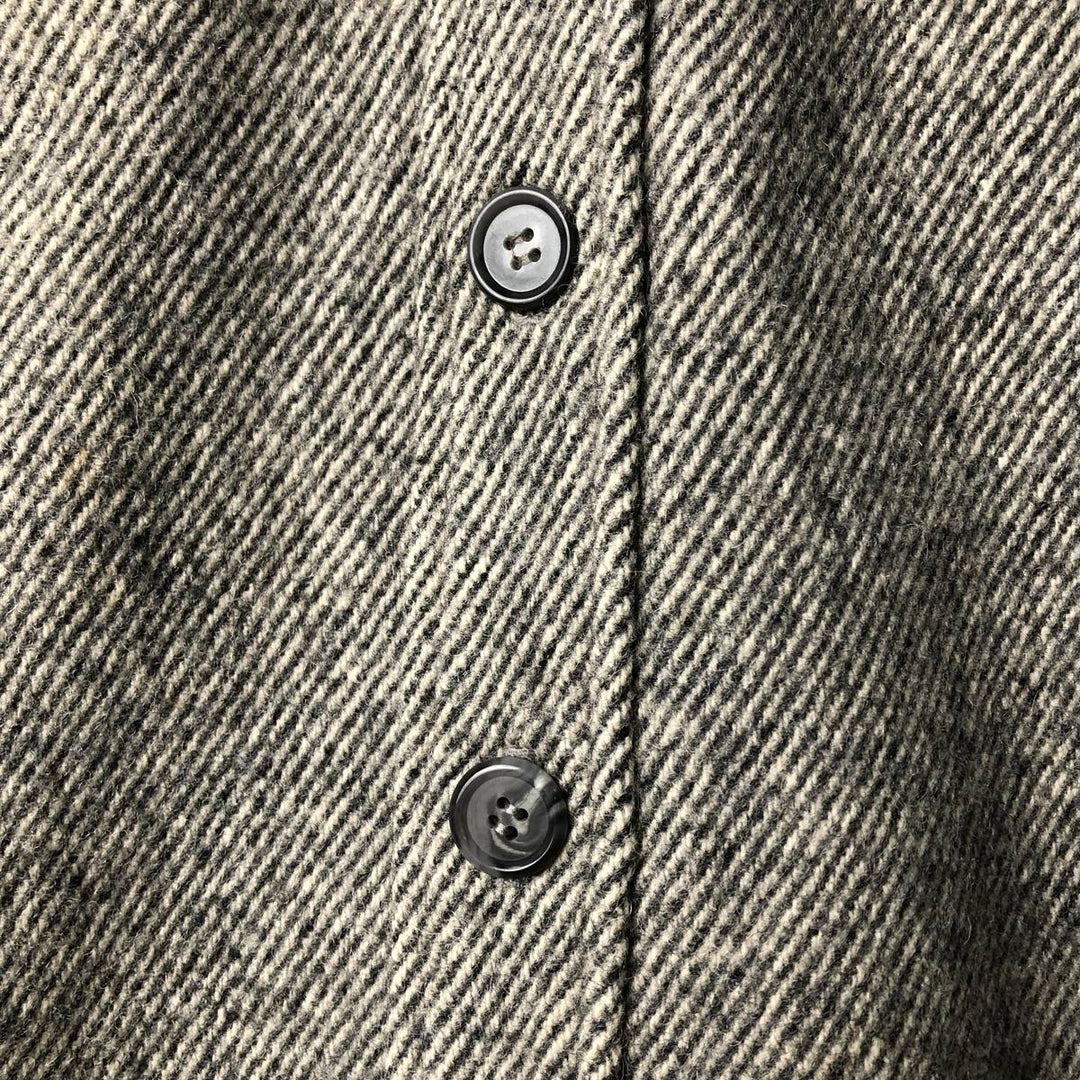 Vintage 1970'S WOOLRICH wool shirt, men's size L unclear black type Vintage Second Hand