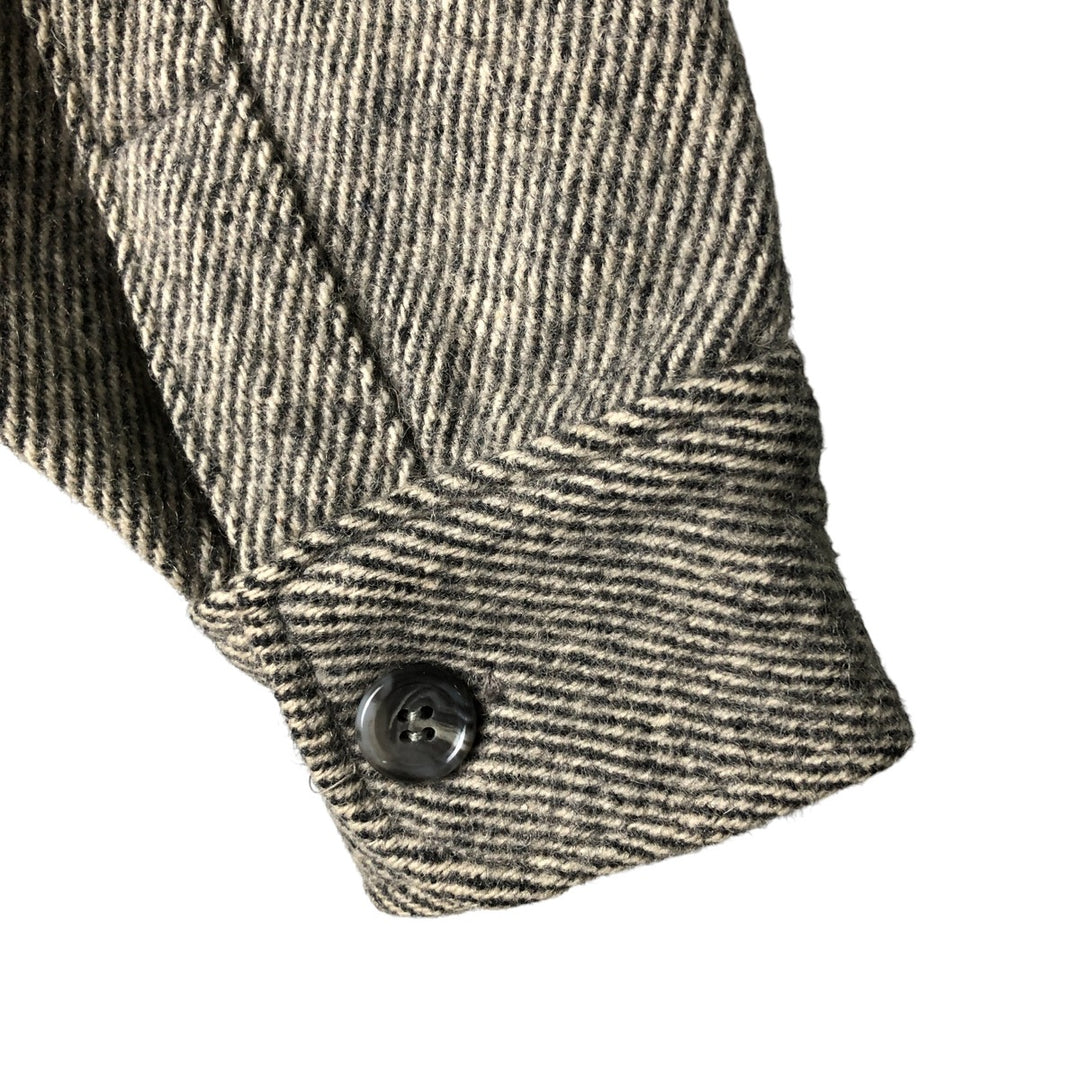 Vintage 1970'S WOOLRICH wool shirt, men's size L unclear black type Vintage Second Hand