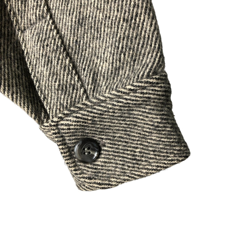 Vintage 1970'S WOOLRICH wool shirt, men's size L unclear black type Vintage Second Hand