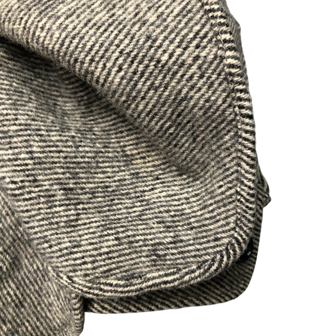 Vintage 1970'S WOOLRICH wool shirt, men's size L unclear black type Vintage Second Hand