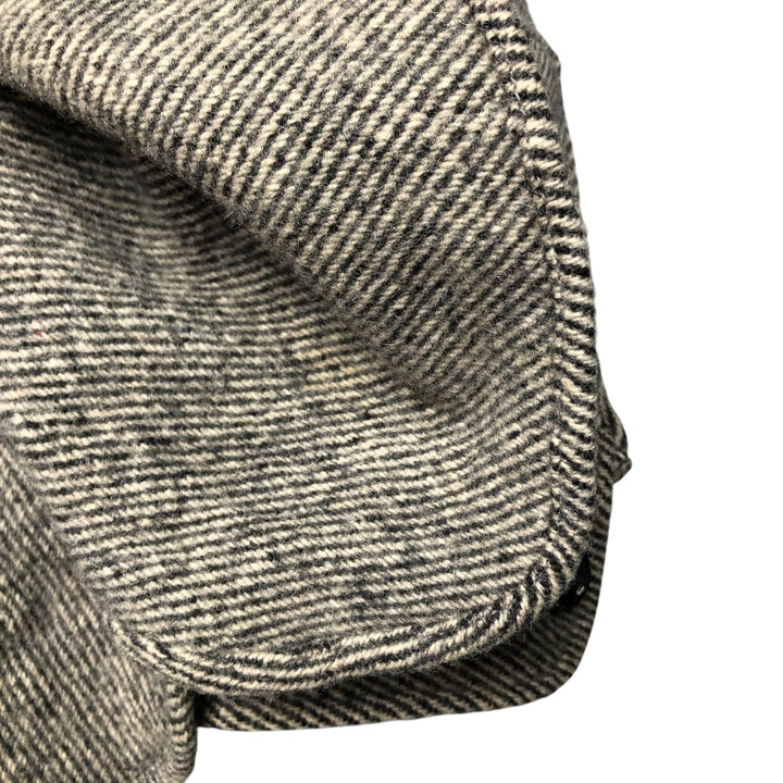 Vintage 1970'S WOOLRICH wool shirt, men's size L unclear black type Vintage Second Hand