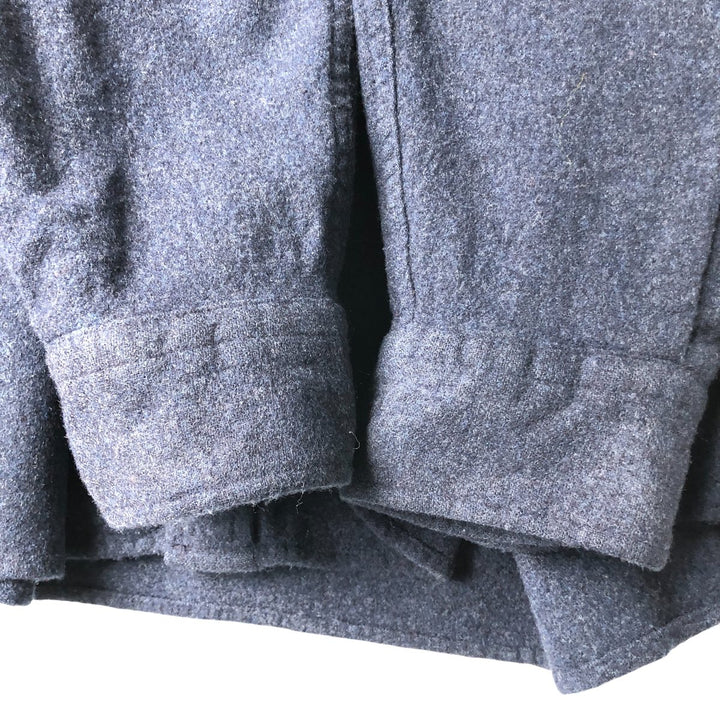 Pendleton wool shirt, men's size XXL wool navy blue type Vintage Second Hand