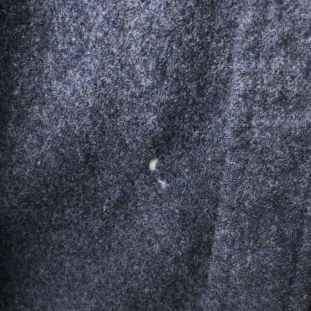 Pendleton wool shirt, men's size XXL wool navy blue type Vintage Second Hand