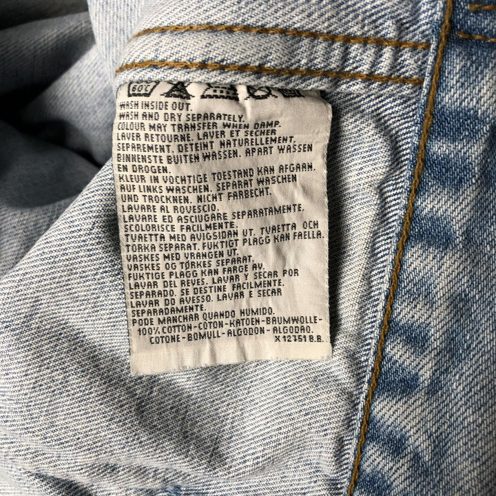 90'S Levi's 70503-0208 Denim Jacket, Men's XL, Vintage cotton blue type Vintage Second Hand