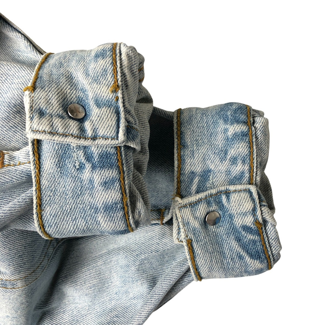 90'S Levi's 70503-0208 Denim Jacket, Men's XL, Vintage cotton blue type Vintage Second Hand