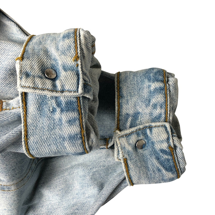 90'S Levi's 70503-0208 Denim Jacket, Men's XL, Vintage cotton blue type Vintage Second Hand