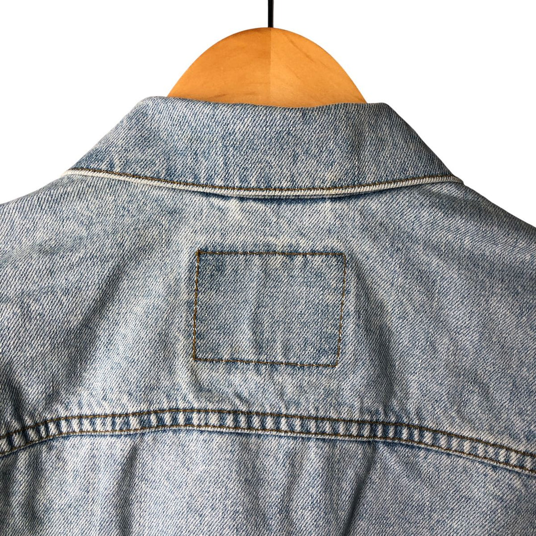90'S Levi's 70503-0208 Denim Jacket, Men's XL, Vintage cotton blue type Vintage Second Hand