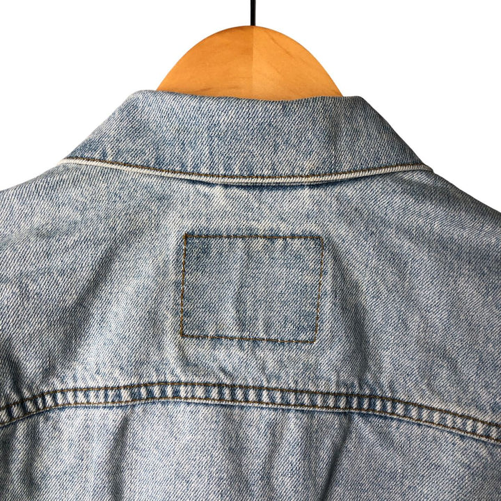 90'S Levi's 70503-0208 Denim Jacket, Men's XL, Vintage cotton blue type Vintage Second Hand