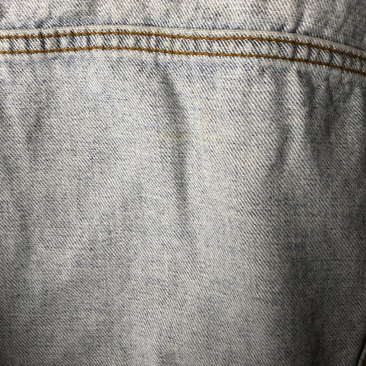 90'S Levi's 70503-0208 Denim Jacket, Men's XL, Vintage cotton blue type Vintage Second Hand