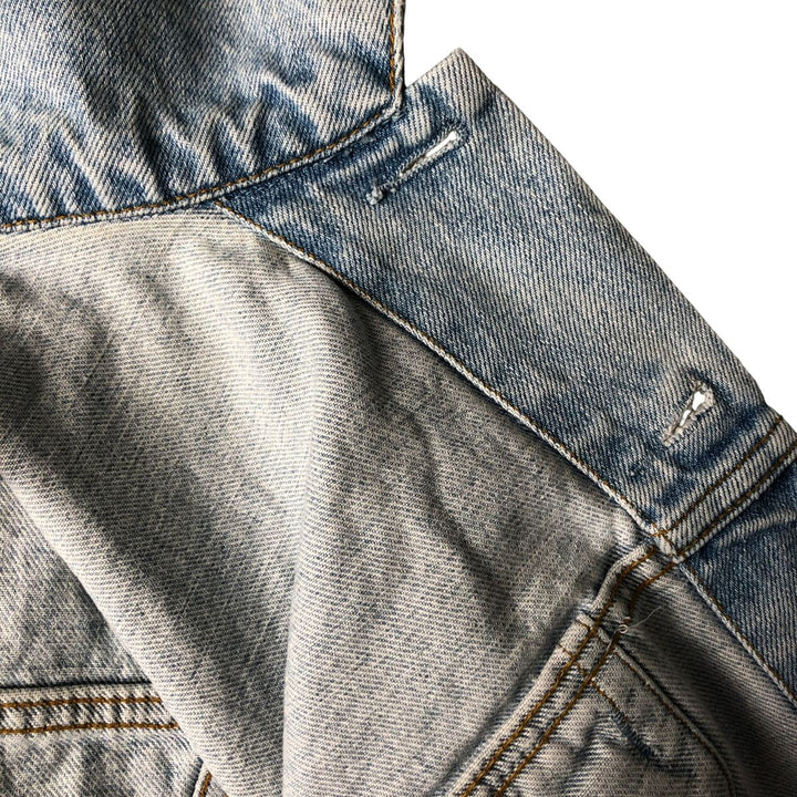 90'S Levi's 70503-0208 Denim Jacket, Men's XL, Vintage cotton blue type Vintage Second Hand