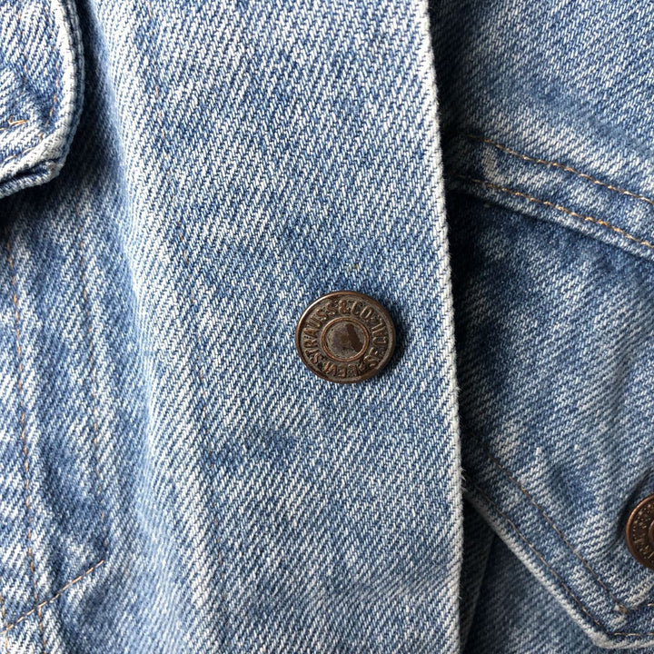 80'S Levi's denim jacket, denim jacket, made in USA, men's size S, vintage unclear blue type Vintage Second Hand