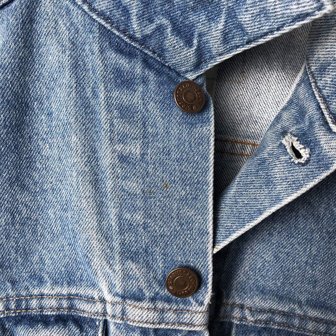 80'S Levi's denim jacket, denim jacket, made in USA, men's size S, vintage unclear blue type Vintage Second Hand