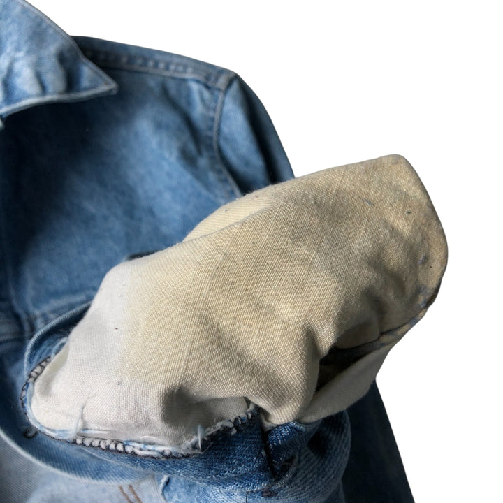 80'S Levi's denim jacket, denim jacket, made in USA, men's size S, vintage unclear blue type Vintage Second Hand