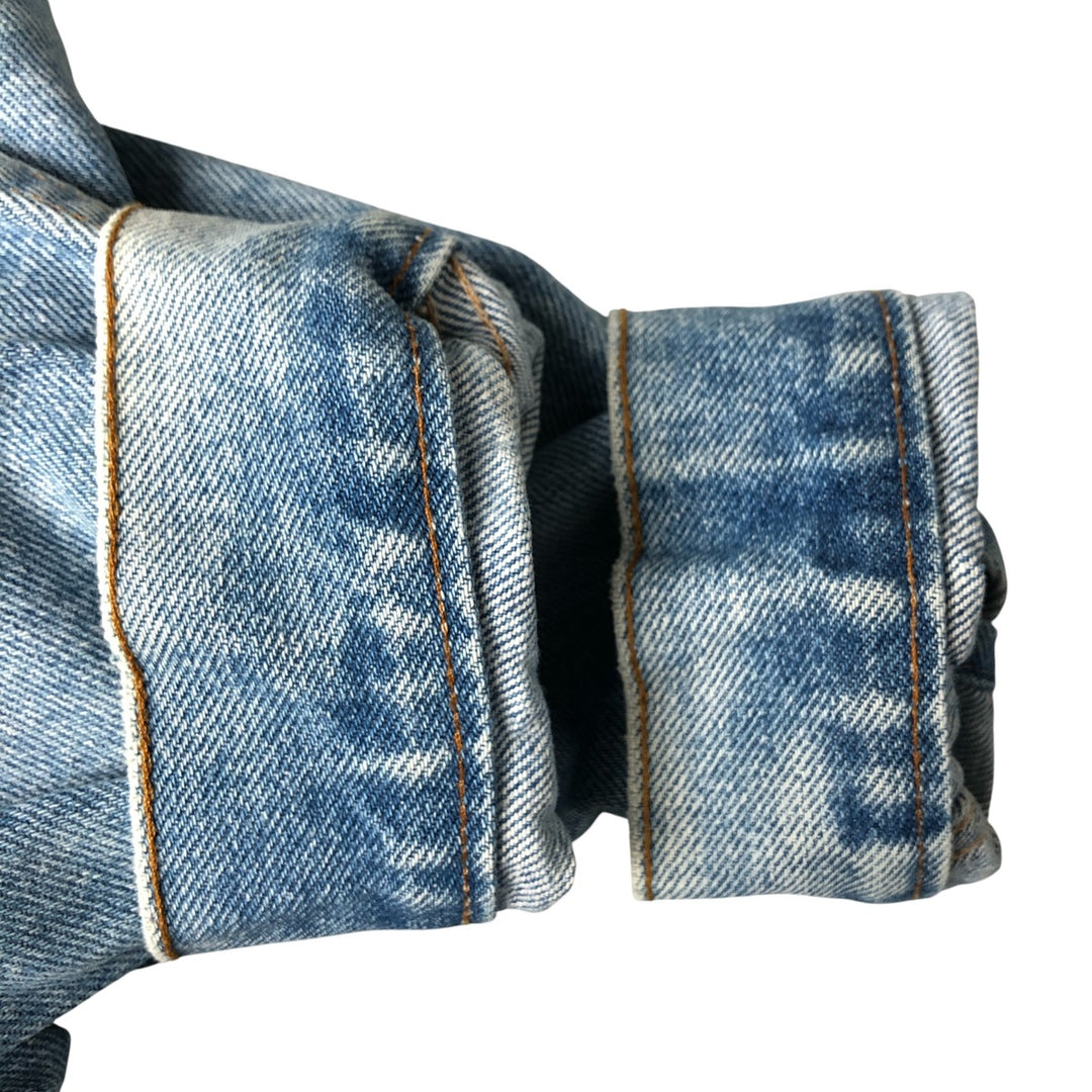 80'S Levi's denim jacket, denim jacket, made in USA, men's size S, vintage unclear blue type Vintage Second Hand