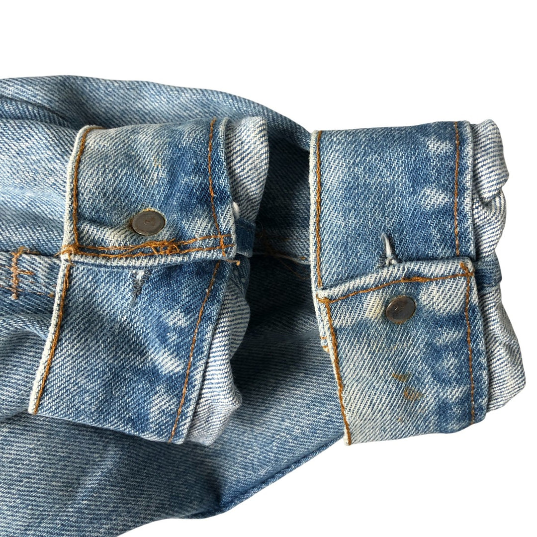 80'S Levi's denim jacket, denim jacket, made in USA, men's size S, vintage unclear blue type Vintage Second Hand