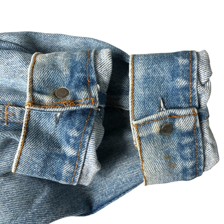 80'S Levi's denim jacket, denim jacket, made in USA, men's size S, vintage unclear blue type Vintage Second Hand