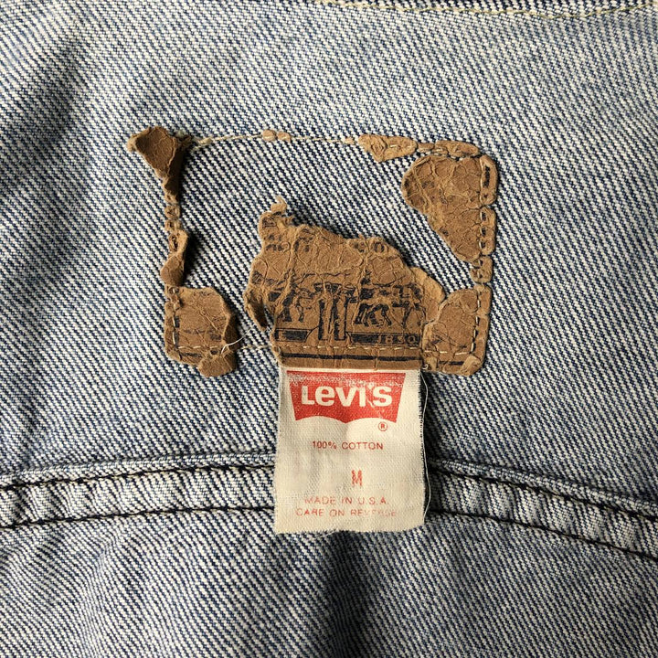 Vintage Levi's 77930-7206 denim jacket, made in the USA, size M. cotton blue type Vintage Second Hand