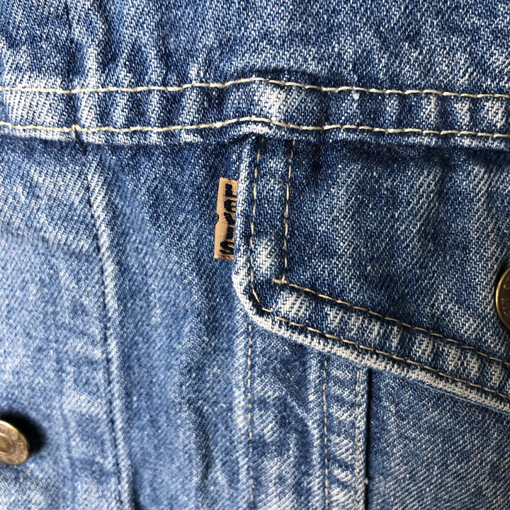 Vintage Levi's 77930-7206 denim jacket, made in the USA, size M. cotton blue type Vintage Second Hand