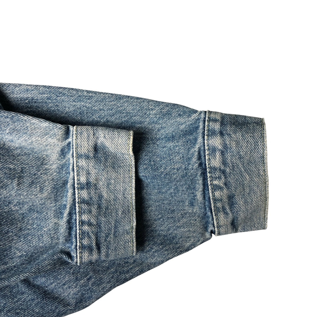 Vintage Levi's 77930-7206 denim jacket, made in the USA, size M. cotton blue type Vintage Second Hand