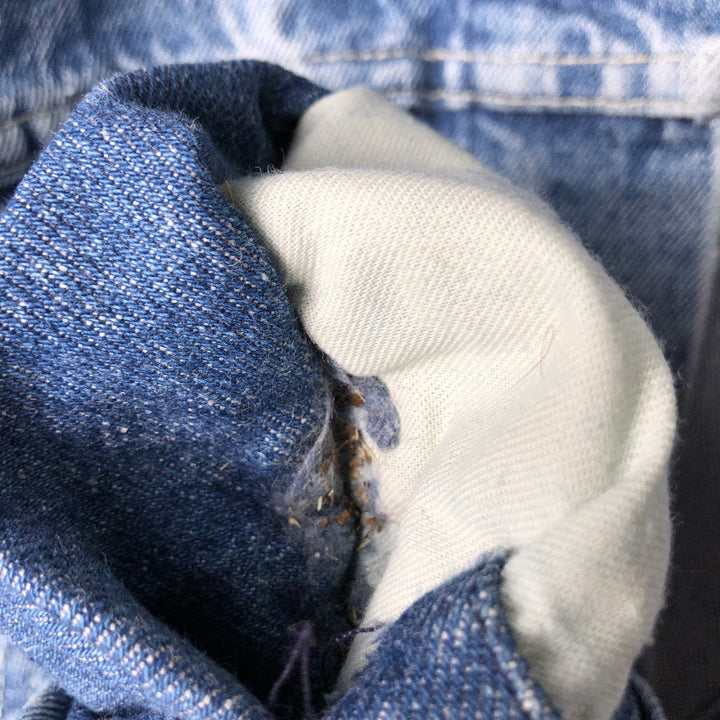 Vintage Levi's 77930-7206 denim jacket, made in the USA, size M. cotton blue type Vintage Second Hand