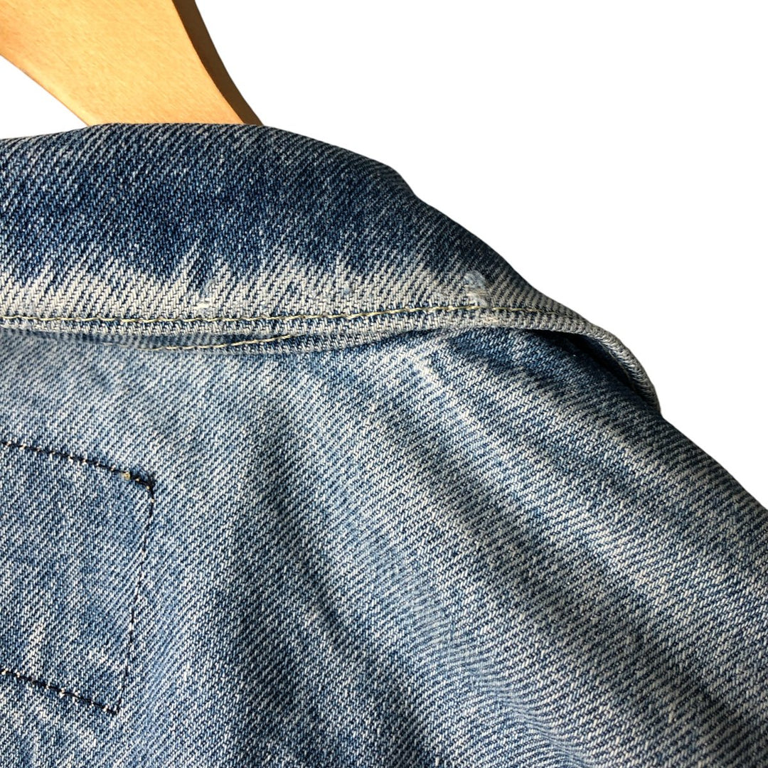 Vintage Levi's 77930-7206 denim jacket, made in the USA, size M. cotton blue type Vintage Second Hand