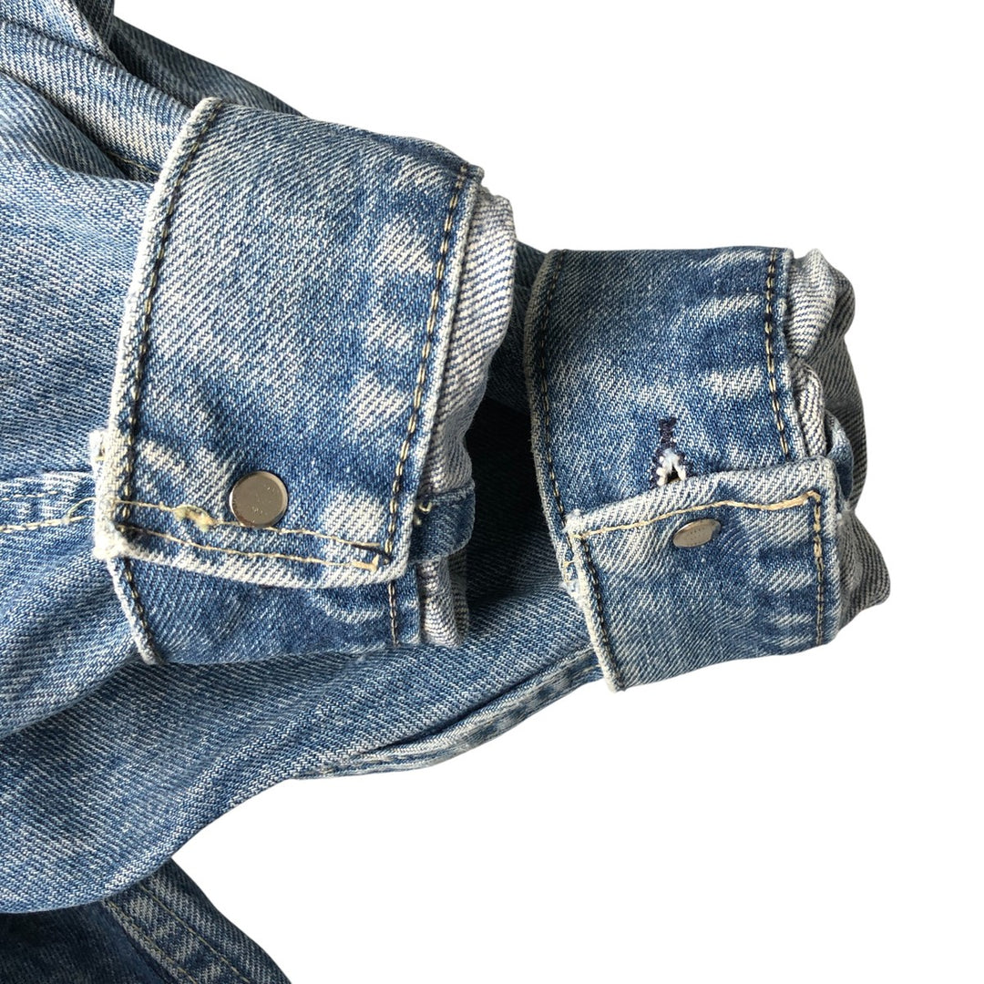 Vintage Levi's 77930-7206 denim jacket, made in the USA, size M. cotton blue type Vintage Second Hand