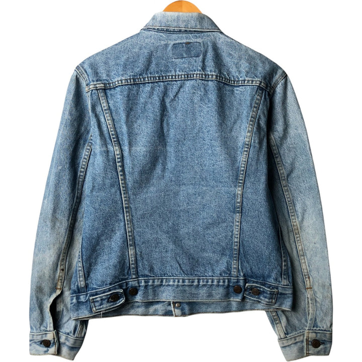 80'S Levi's 70506-0214 denim jacket, denim jacket, made in USA, men's size S, vintage cotton blue type Vintage Second Hand