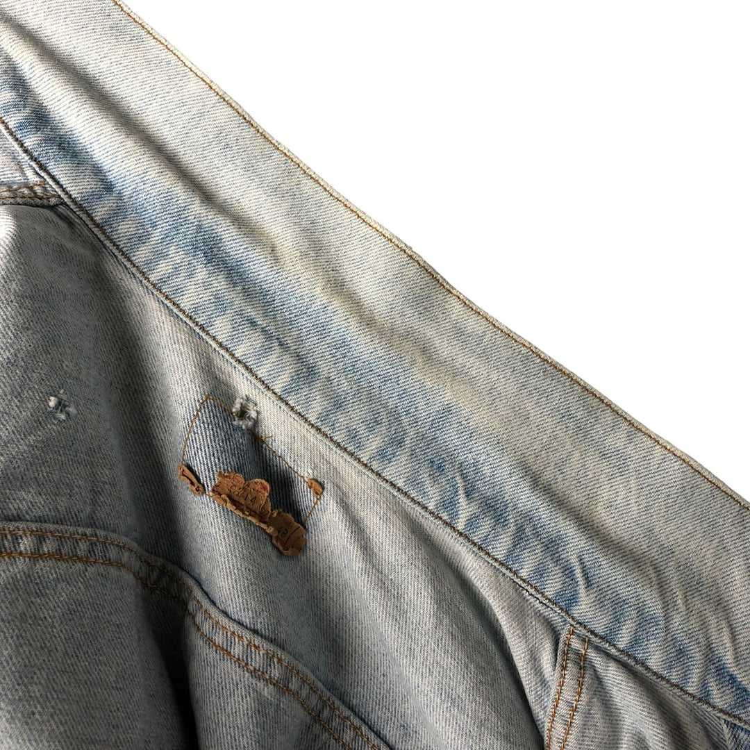 Vintage 1990'S Levi's 70506-0214 denim jacket, made in the USA, size L. cotton blue type Vintage Second Hand