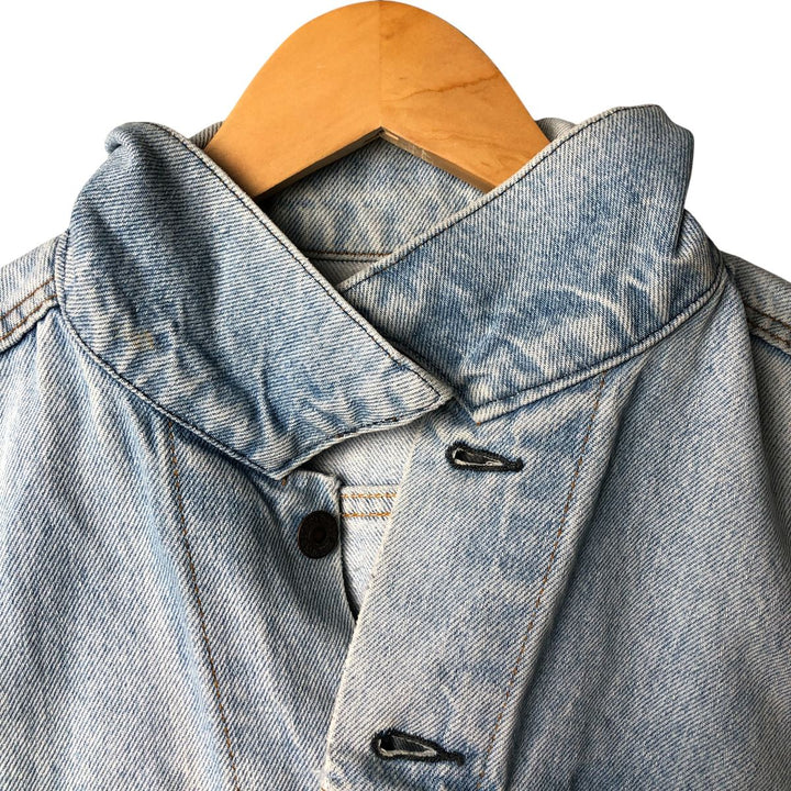 Vintage 1990'S Levi's 70506-0214 denim jacket, made in the USA, size L. cotton blue type Vintage Second Hand
